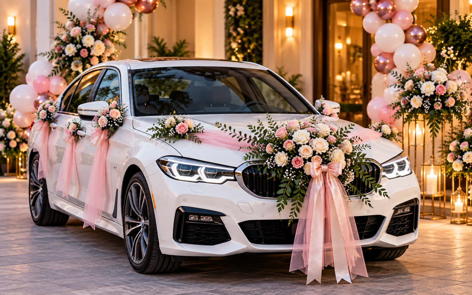 Car balloon decoration